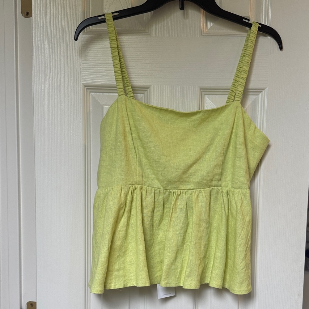 Forever 21 Light Green Camisole Top